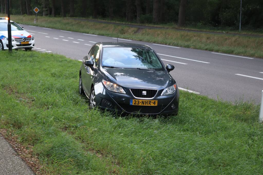 Schade na kop-staart botsing