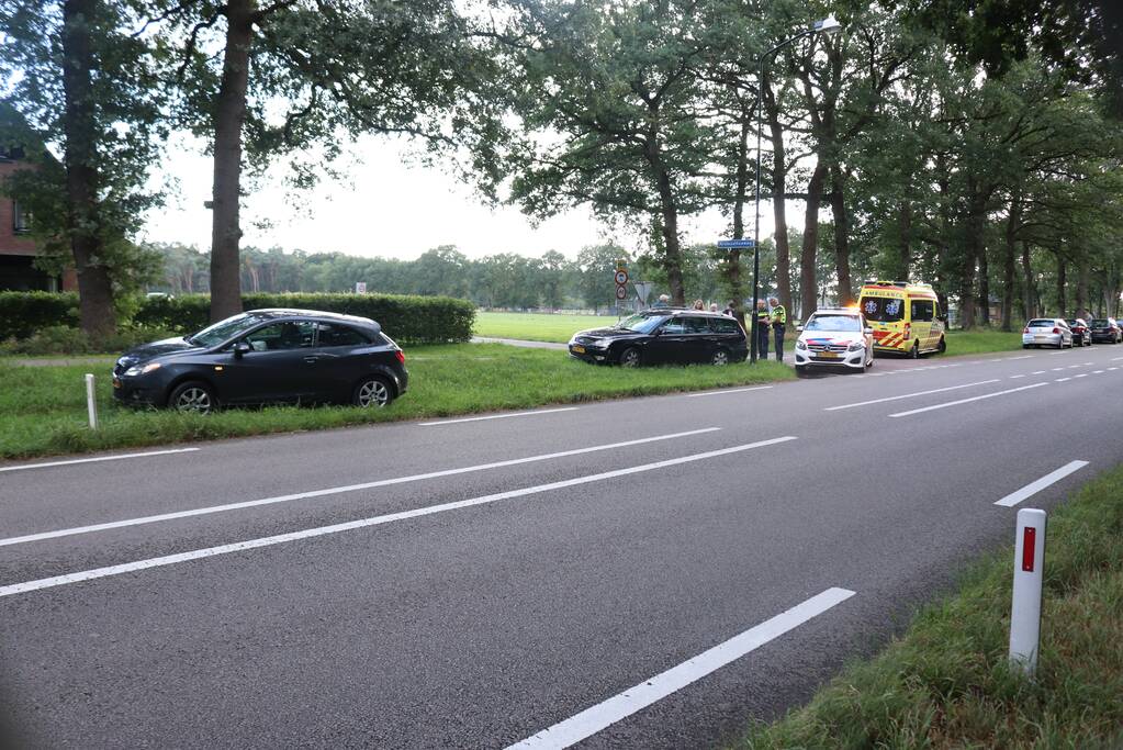 Schade na kop-staart botsing