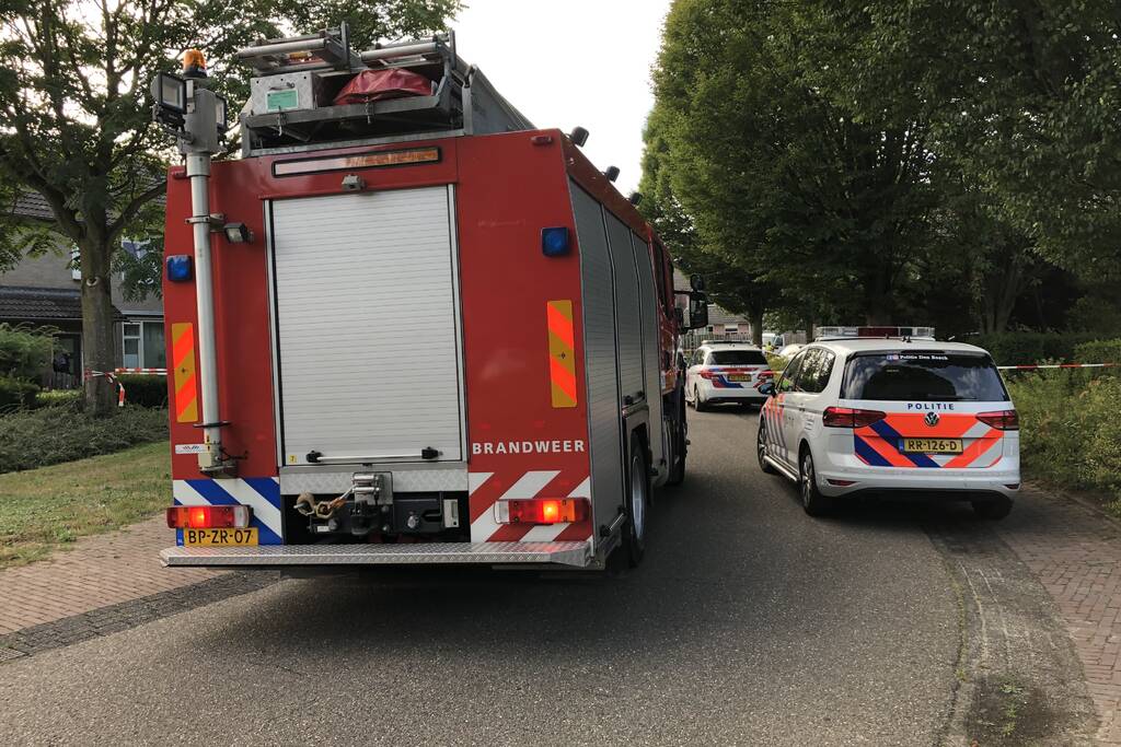 Overleden persoon aangetroffen in woning