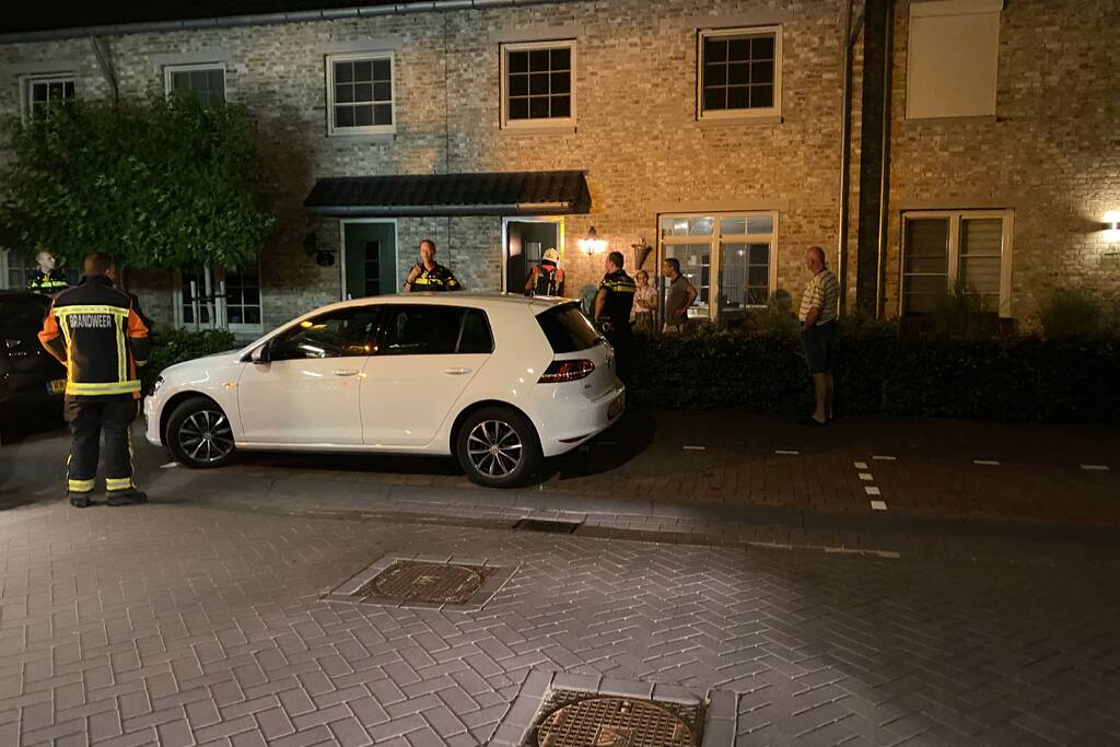 Brand in meterkast van woning