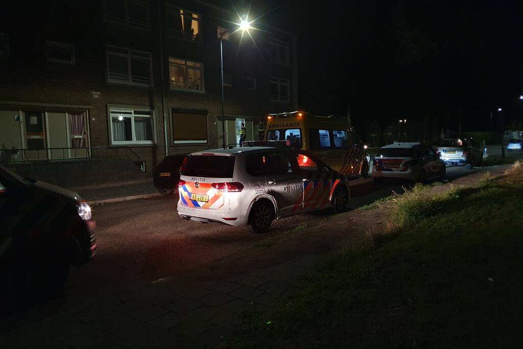 Man gewond bij steekpartij in woning