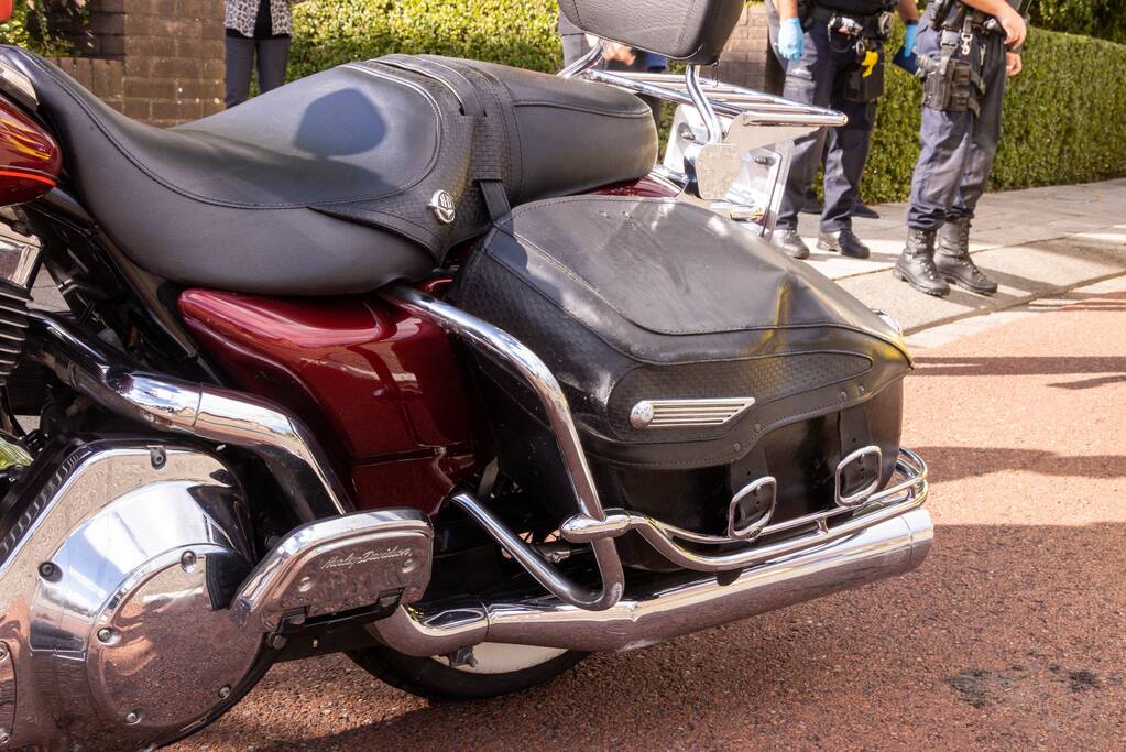 Motorrijder gewond bij verkeersongeval