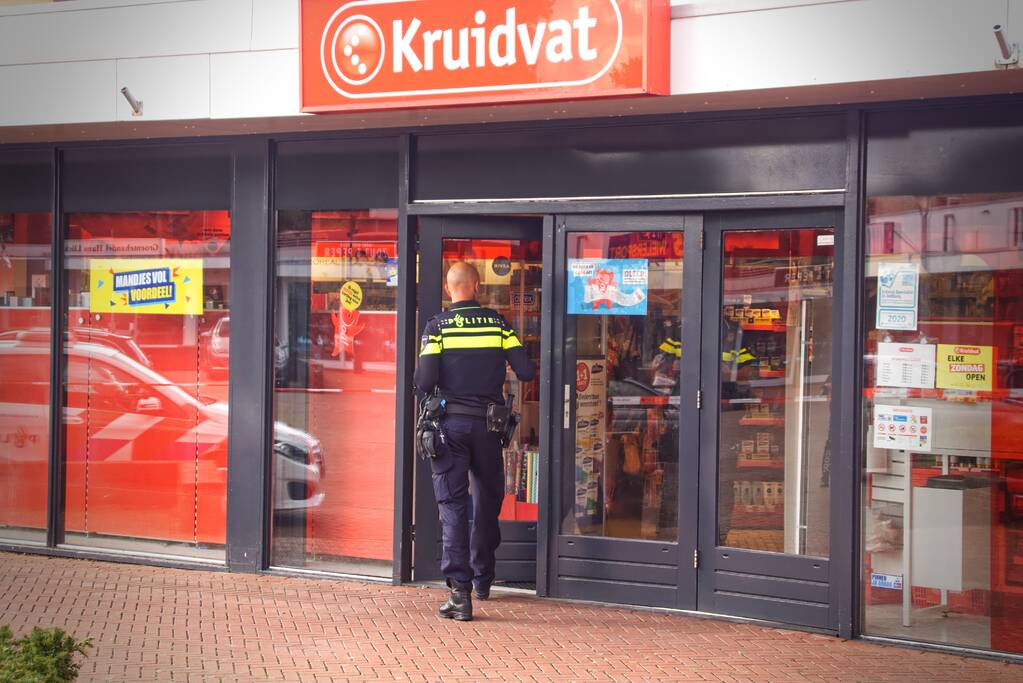 Verdachten slaan op de vlucht na overval Kruidvat