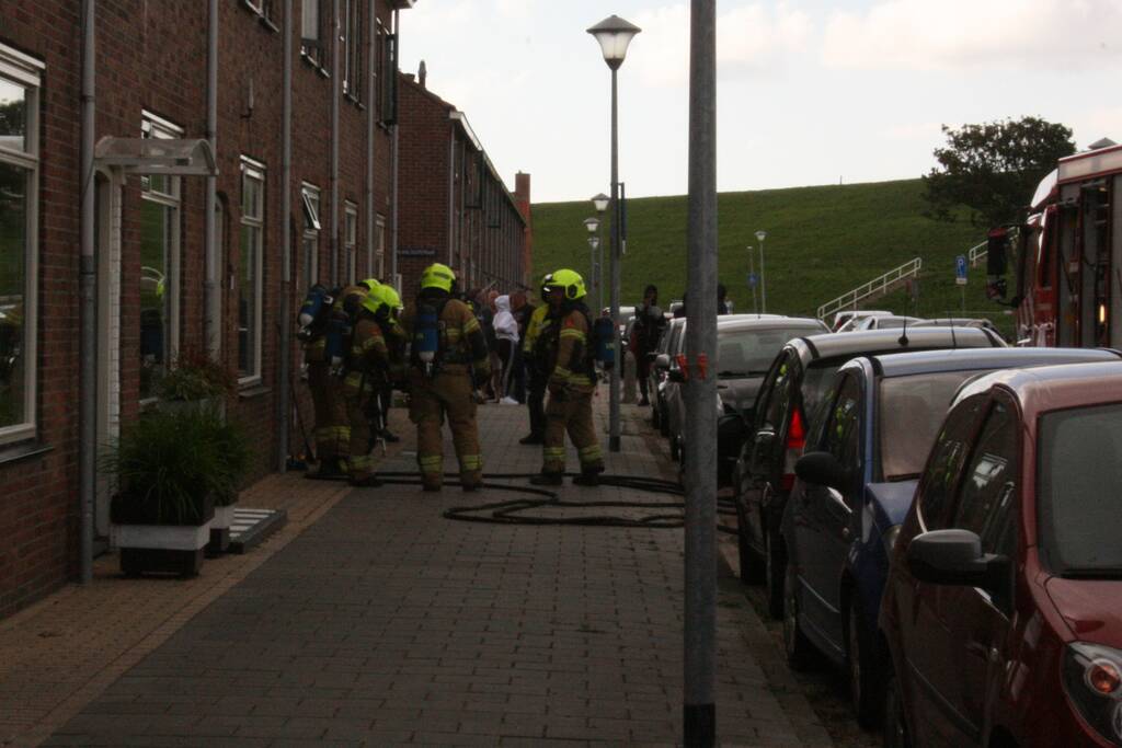 Pan-tosti vliegt in brand tijdens bereiden