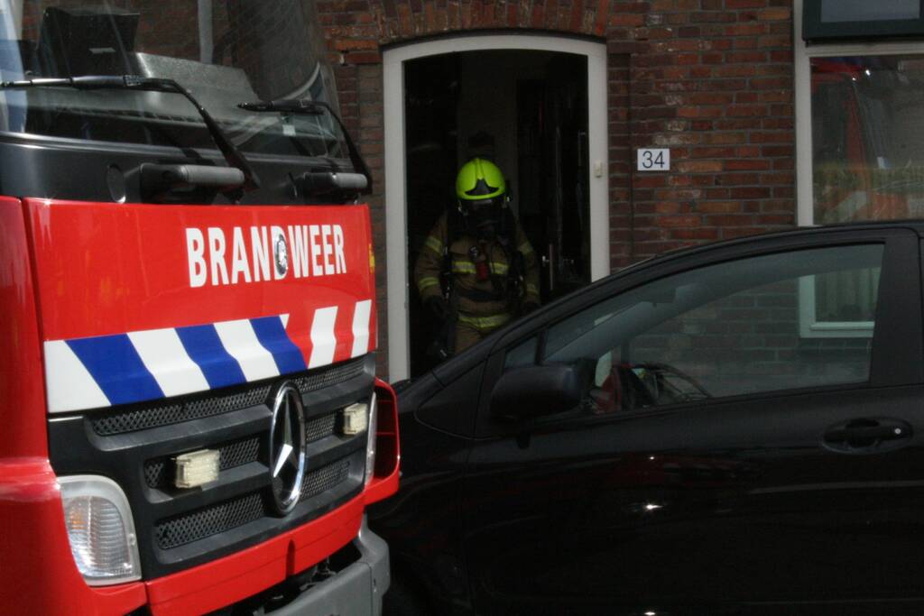 Pan-tosti vliegt in brand tijdens bereiden
