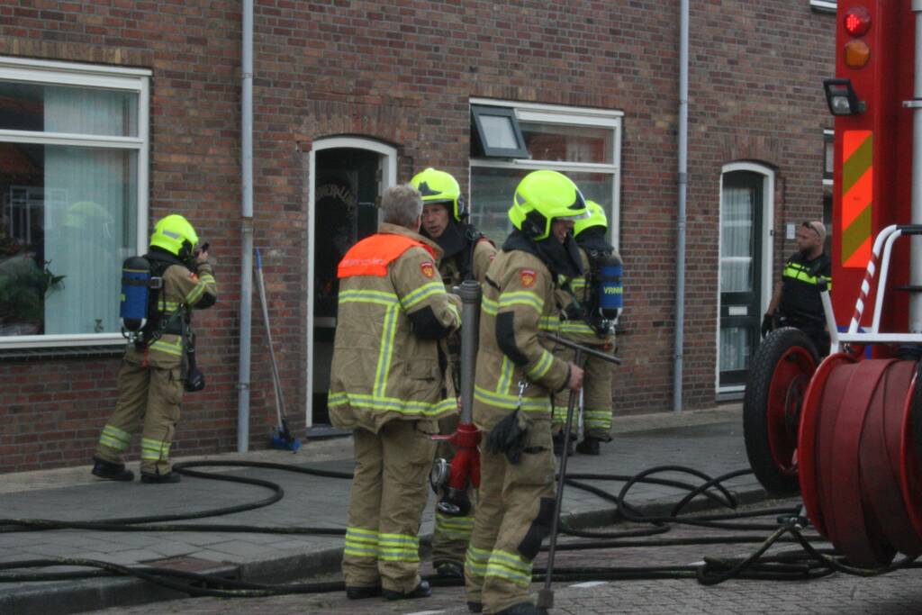 Pan-tosti vliegt in brand tijdens bereiden