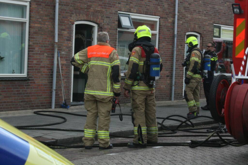 Pan-tosti vliegt in brand tijdens bereiden