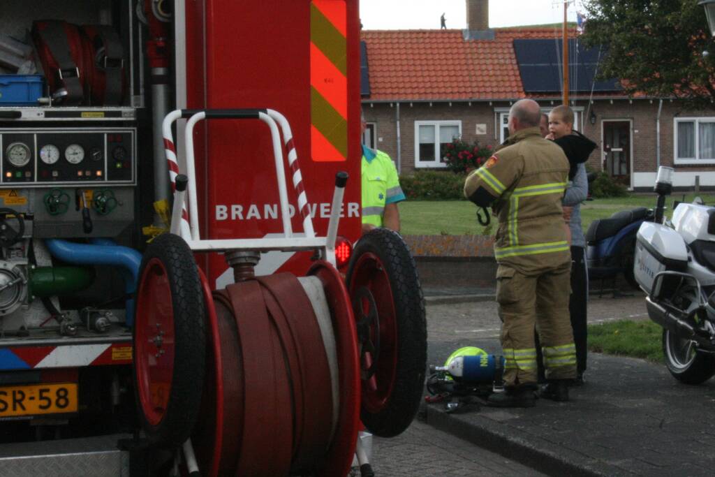 Pan-tosti vliegt in brand tijdens bereiden