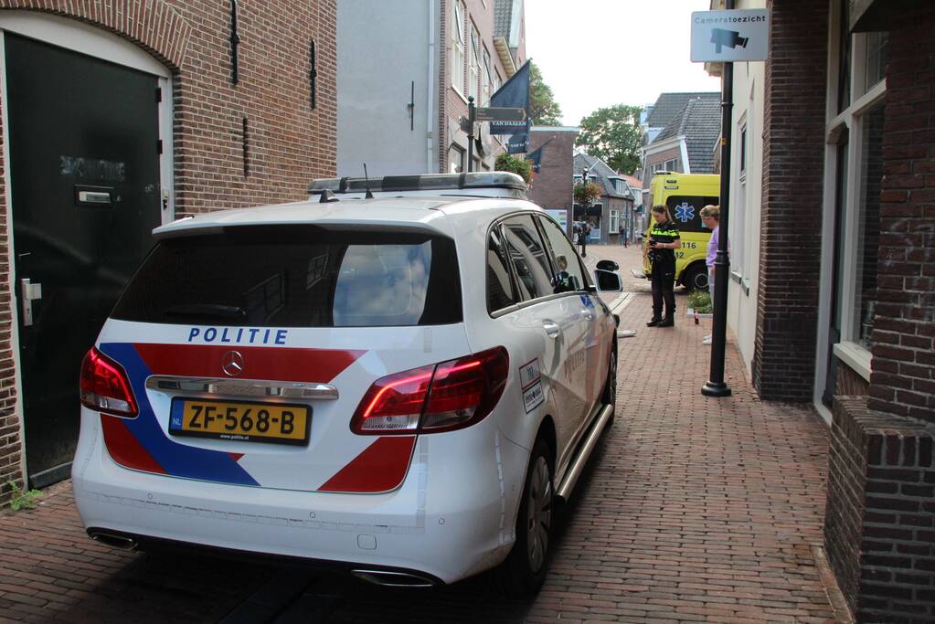 Fietser gewond na val van fiets