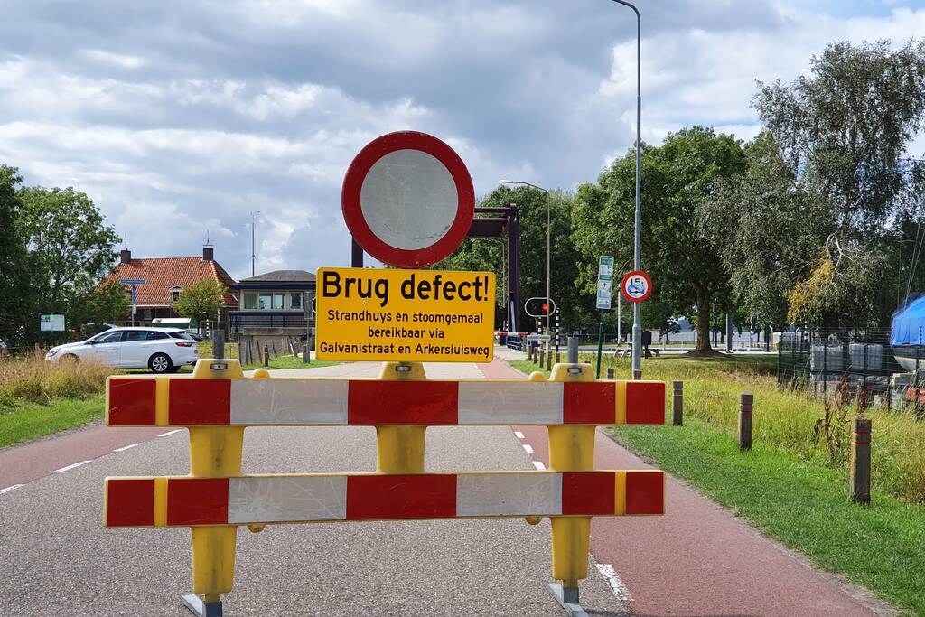 Arkersluisbrug dagenlang geteisterd door storingen