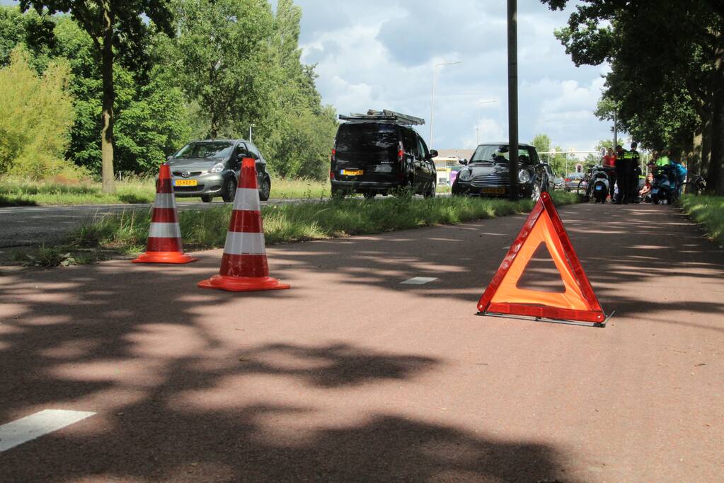 Fietsers gewond na botsing op fietspad