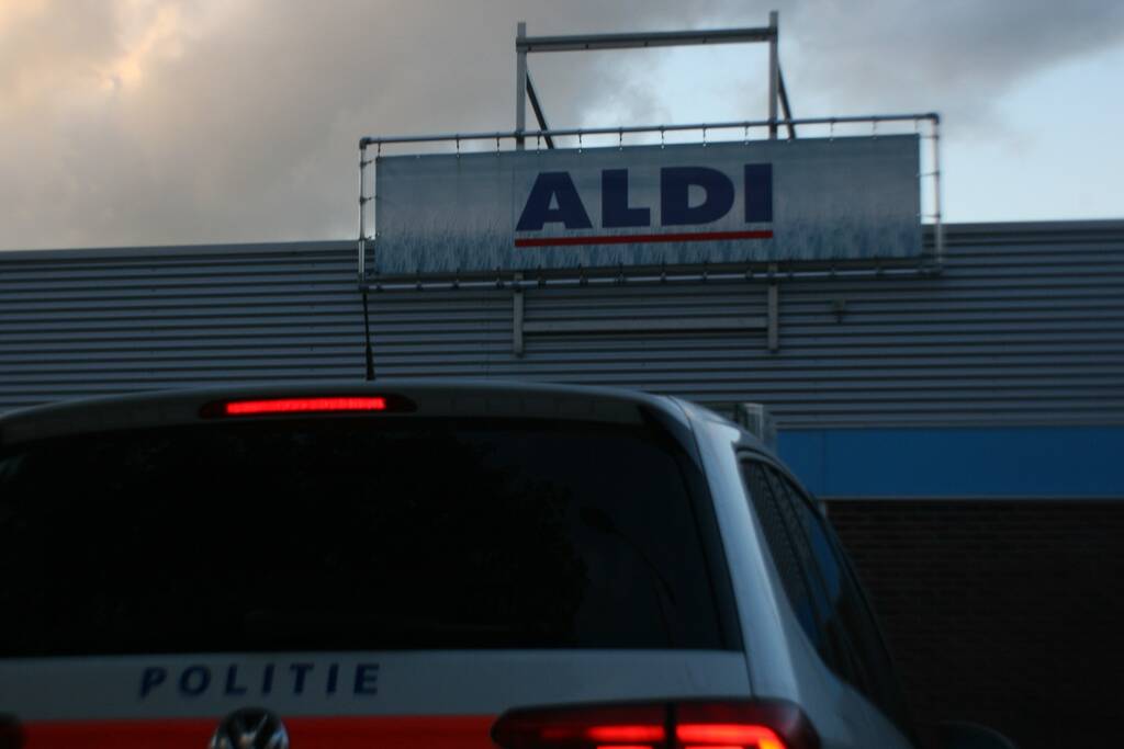 Gewapende overval op Aldi-supermarkt