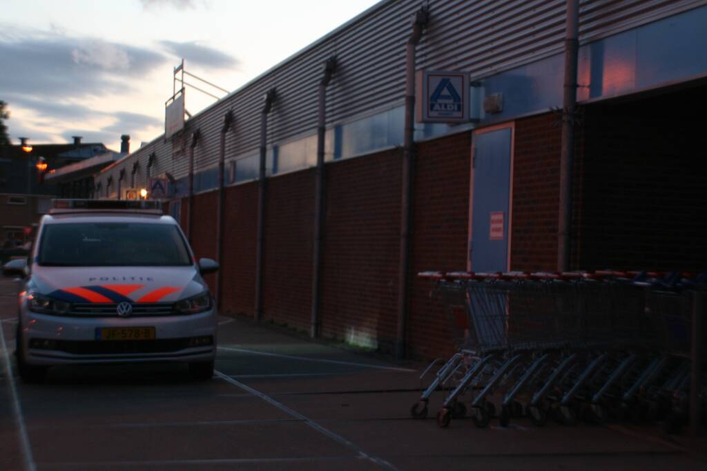 Gewapende overval op Aldi-supermarkt