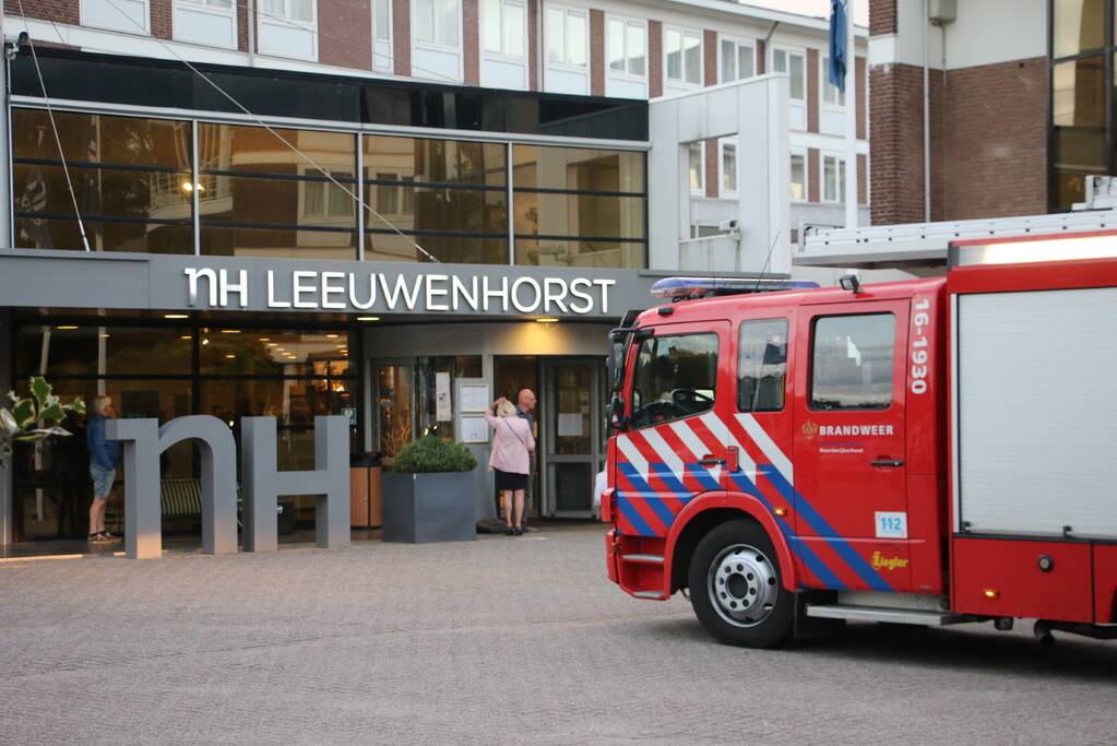 NH-hotel Leeuwenhorst ontruimd na brand in keuken