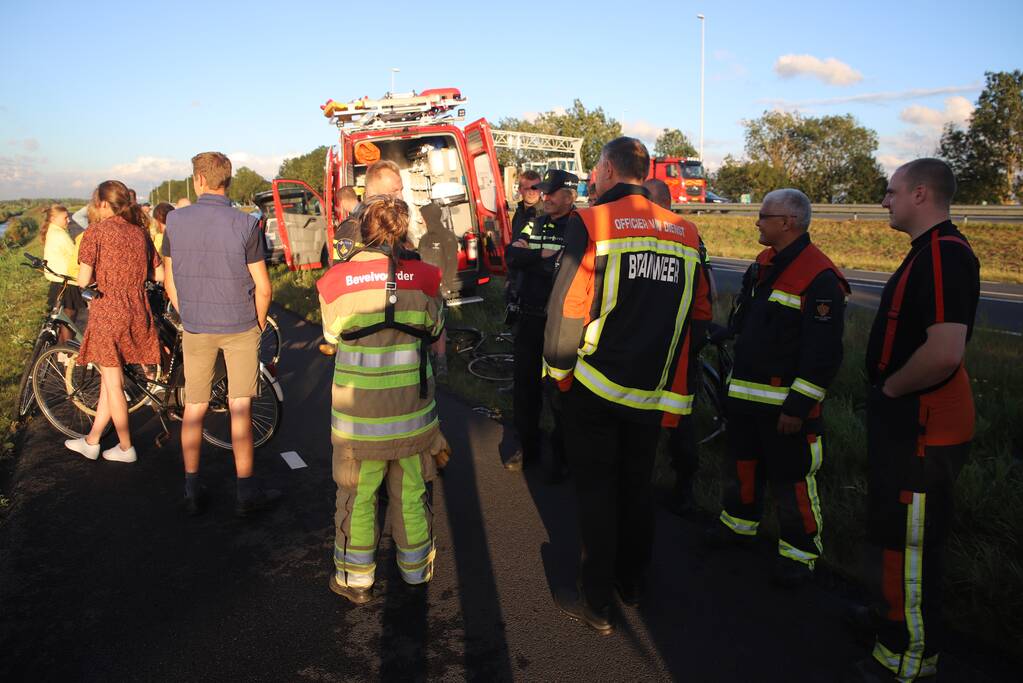 Zoekactie naar boeven in maisveld en water