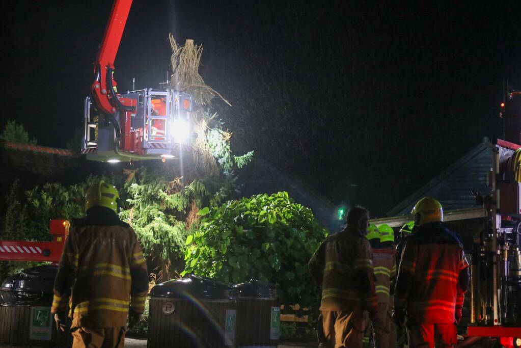 Grote brand in groot congrescentrum