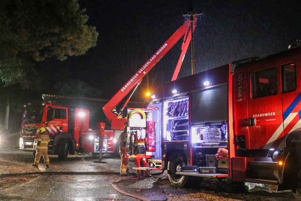Grote brand in groot congrescentrum
