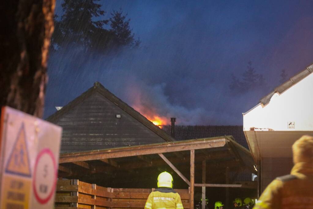 Grote brand in groot congrescentrum