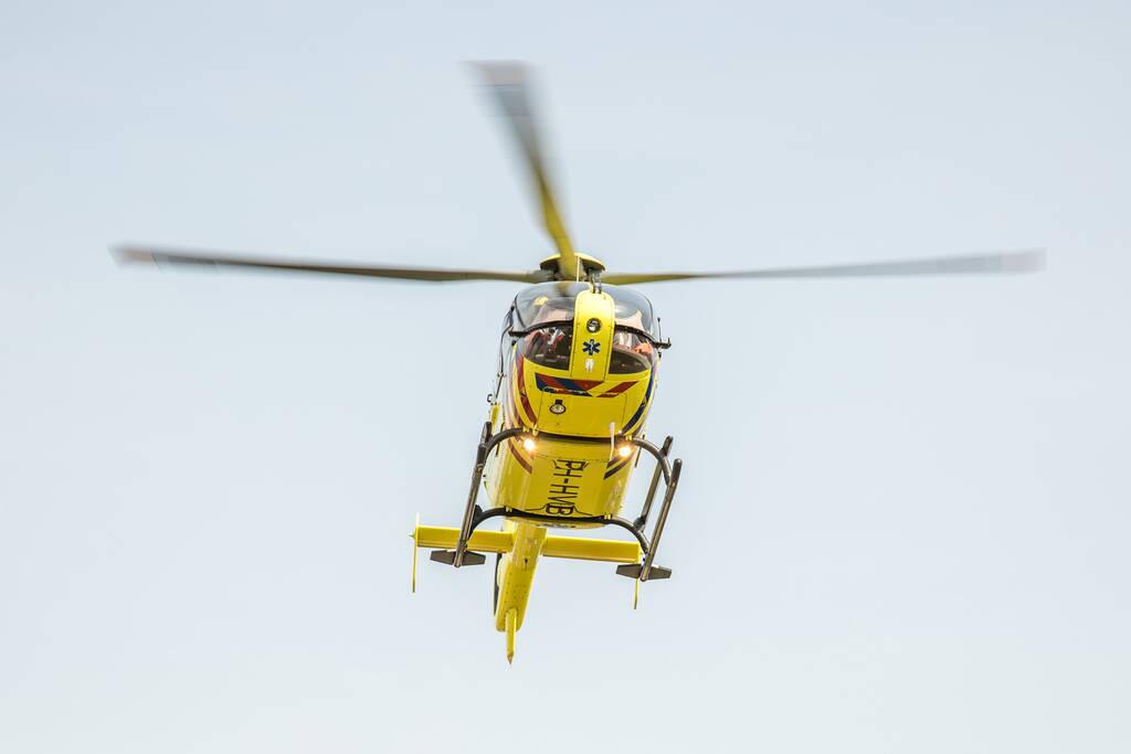 Traumahelikopter ingezet voor ongeval