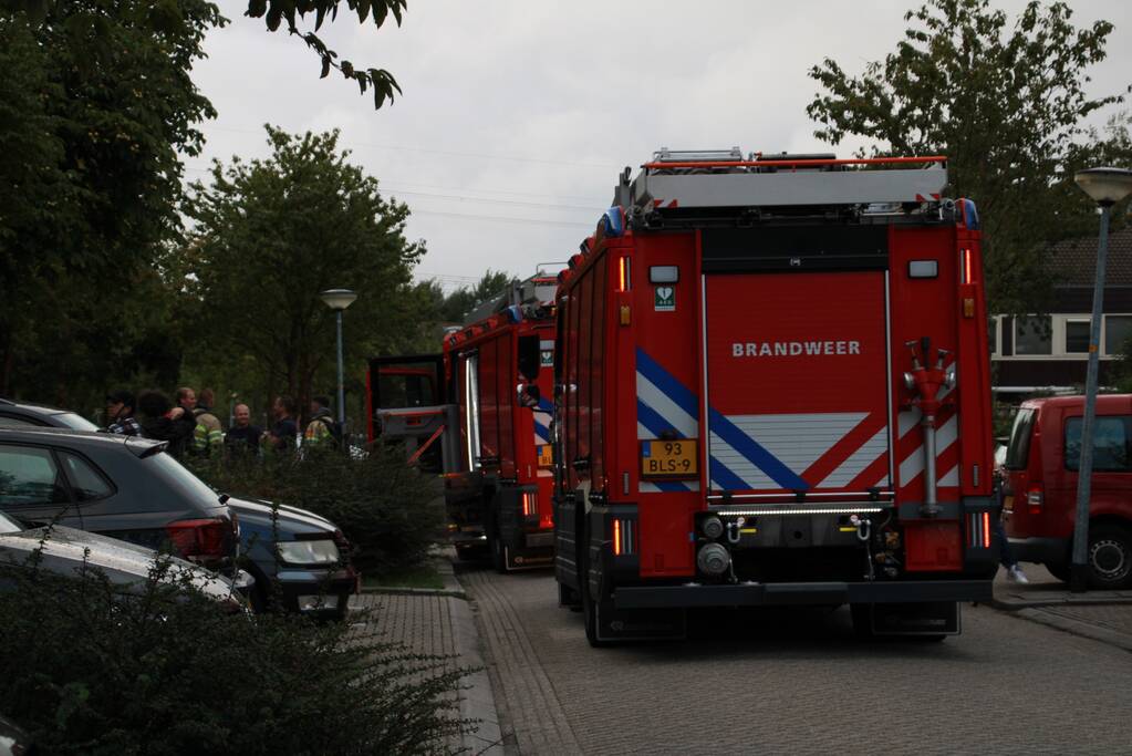 Woning geventileerd na brand in keuken
