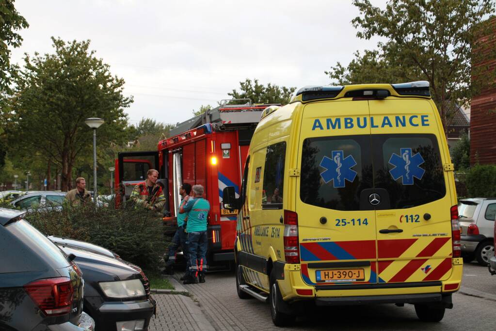 Woning geventileerd na brand in keuken