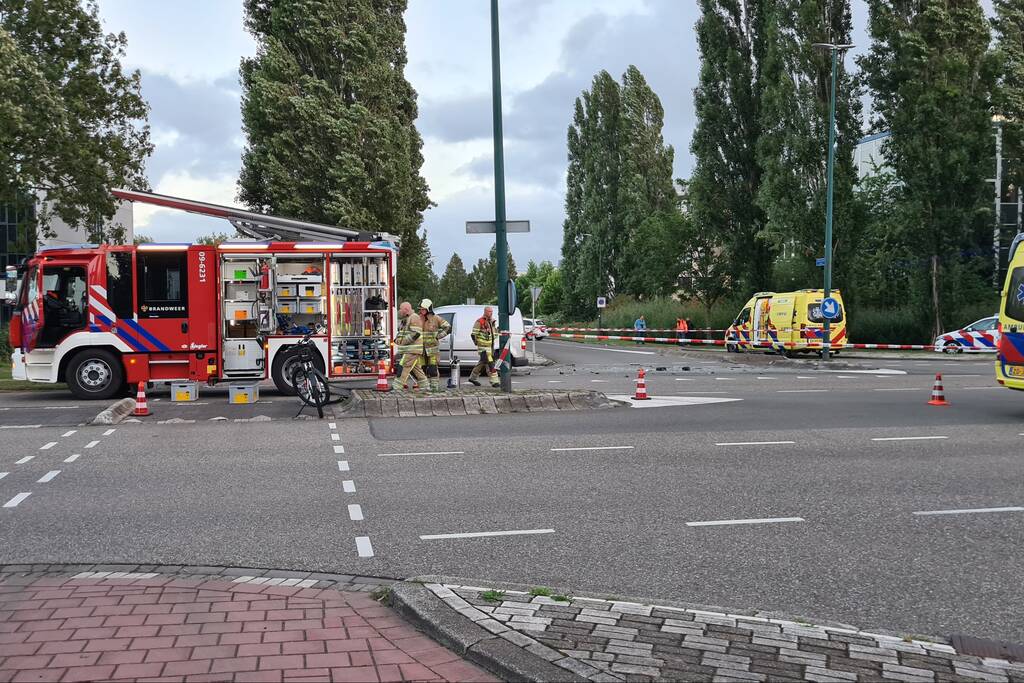 Twee zwaargewonden bij ernstig verkeersongeval