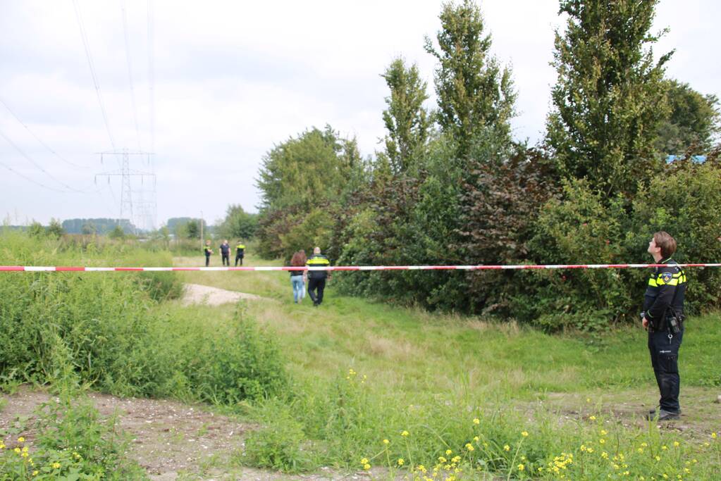 Traumahelikopter landt voor incident bij hoogspanningsmast