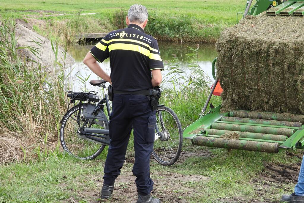 E-biker komt in botsing met grootpakpers