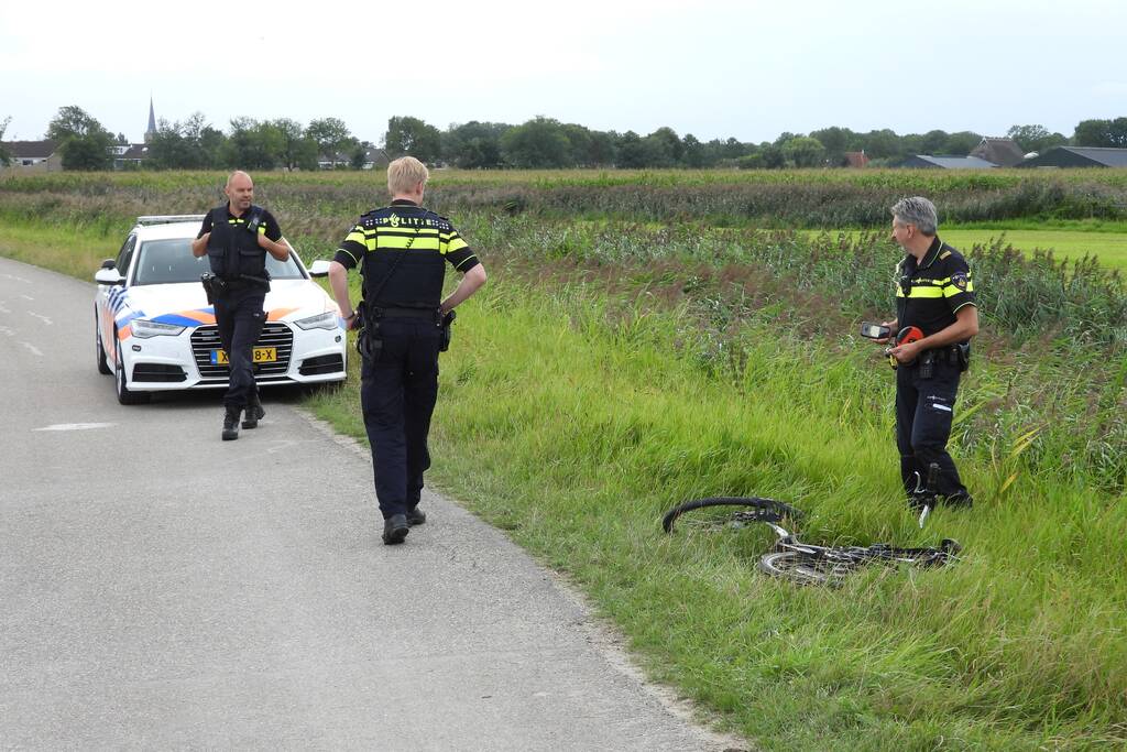 E-biker komt in botsing met grootpakpers