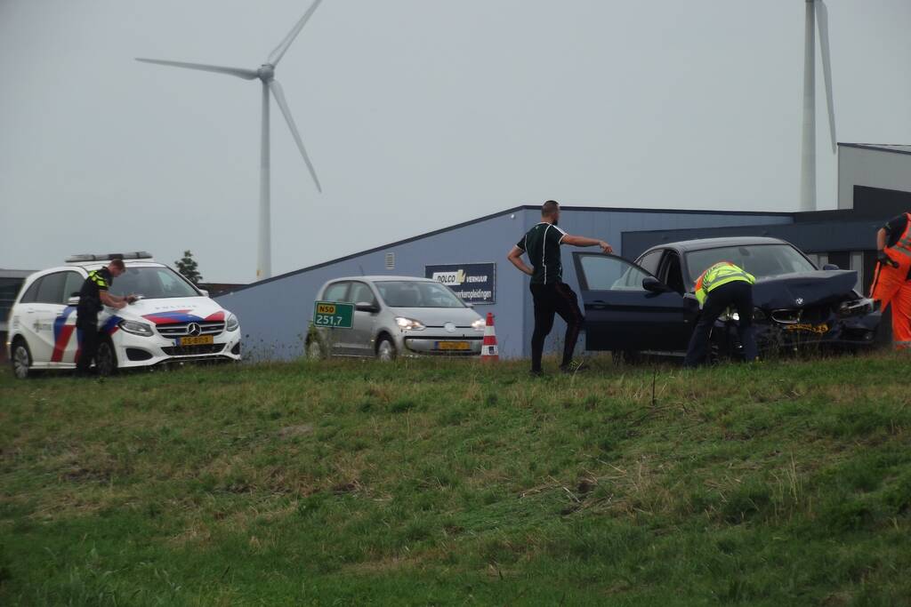 Flinke schade bij kop-staartbotsing