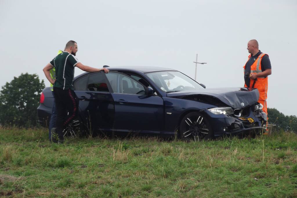 Flinke schade bij kop-staartbotsing