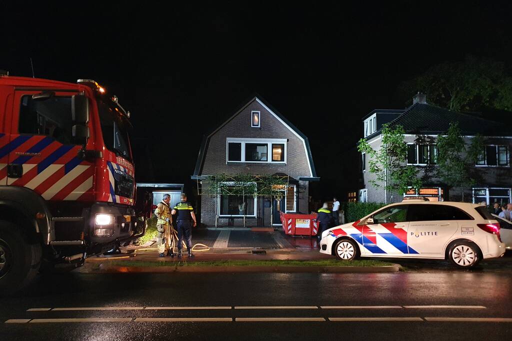 Opnieuw brand in bouwcontainer