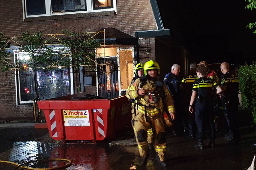 Opnieuw brand in bouwcontainer