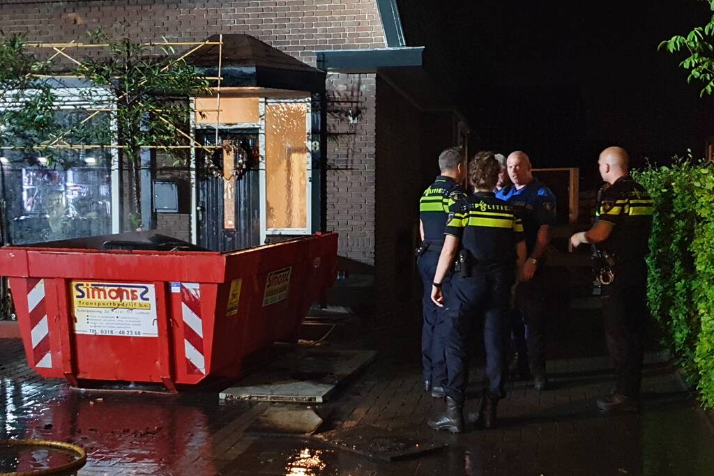 Opnieuw brand in bouwcontainer