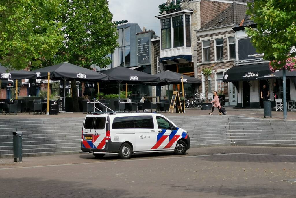 Centrum afgezet na aantreffen van verdachte tas