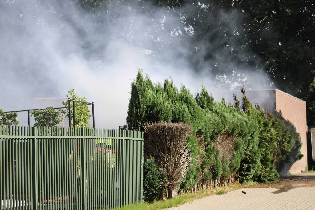 Vrachtwagen volledig verwoest door brand