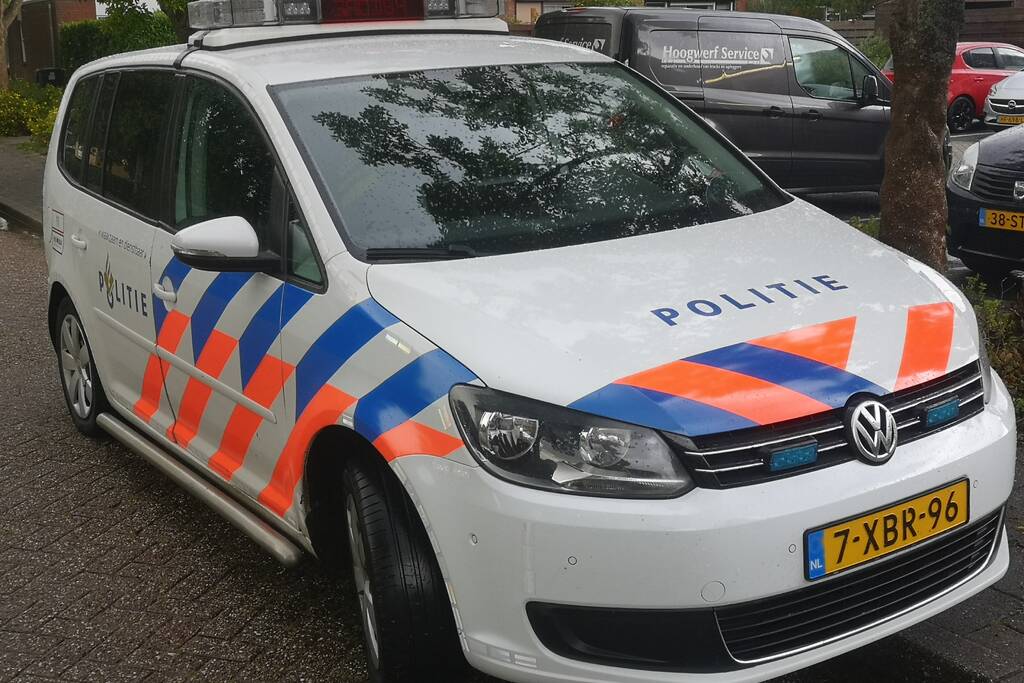 Dak verwoest na blikseminslag