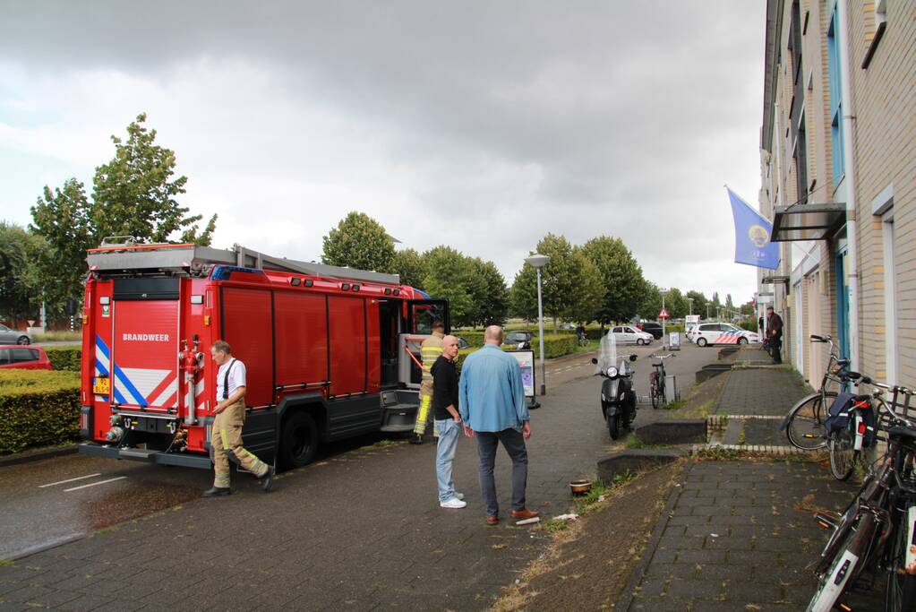 Vergeten pan op het vuur zorgt voor brandlucht