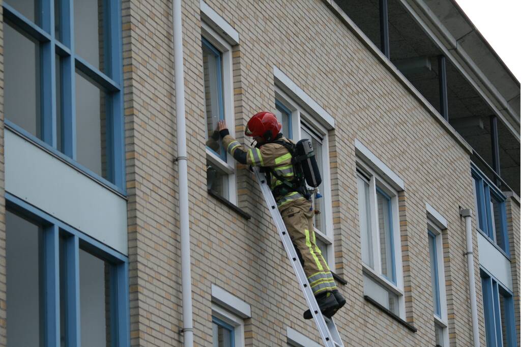 Vergeten pan op het vuur zorgt voor brandlucht