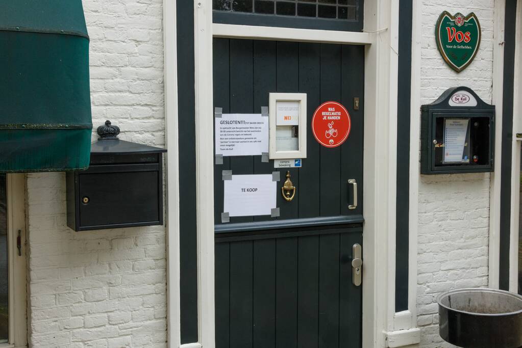 Café De Kuil gesloten na overtreding coronaregels