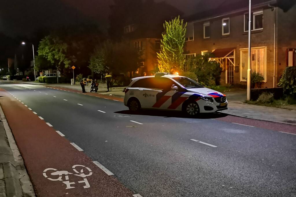 Twee gewonden na val met brommer