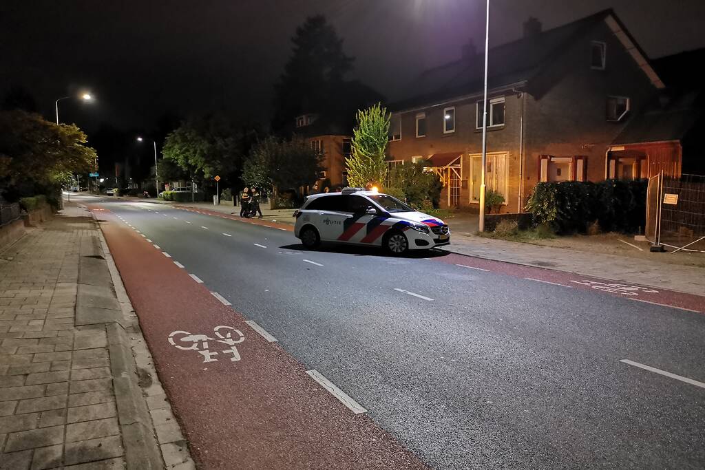 Twee gewonden na val met brommer