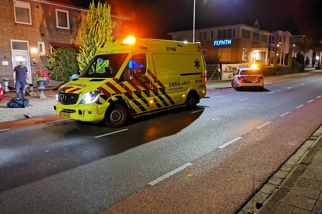 Twee gewonden na val met brommer