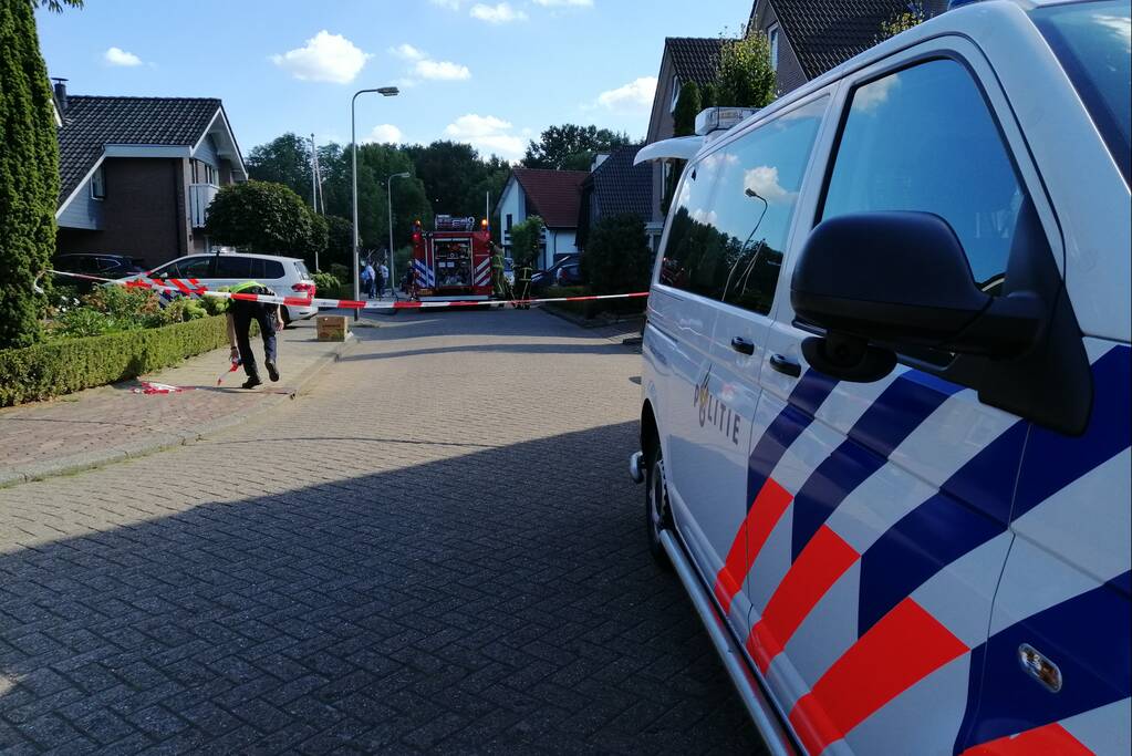 Veel rook bij brand in woning