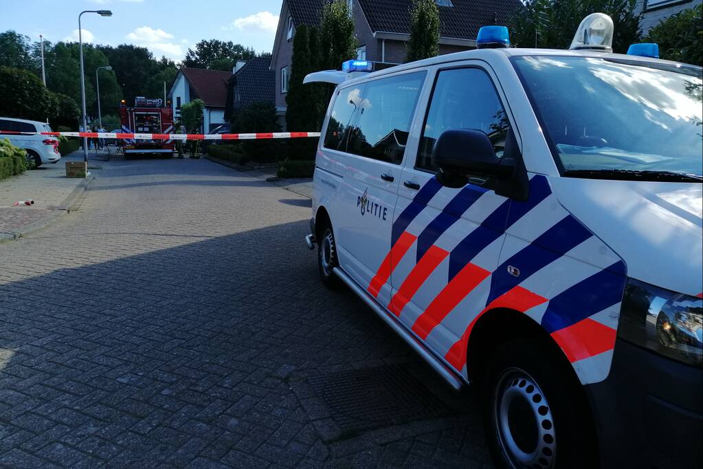 Veel rook bij brand in woning