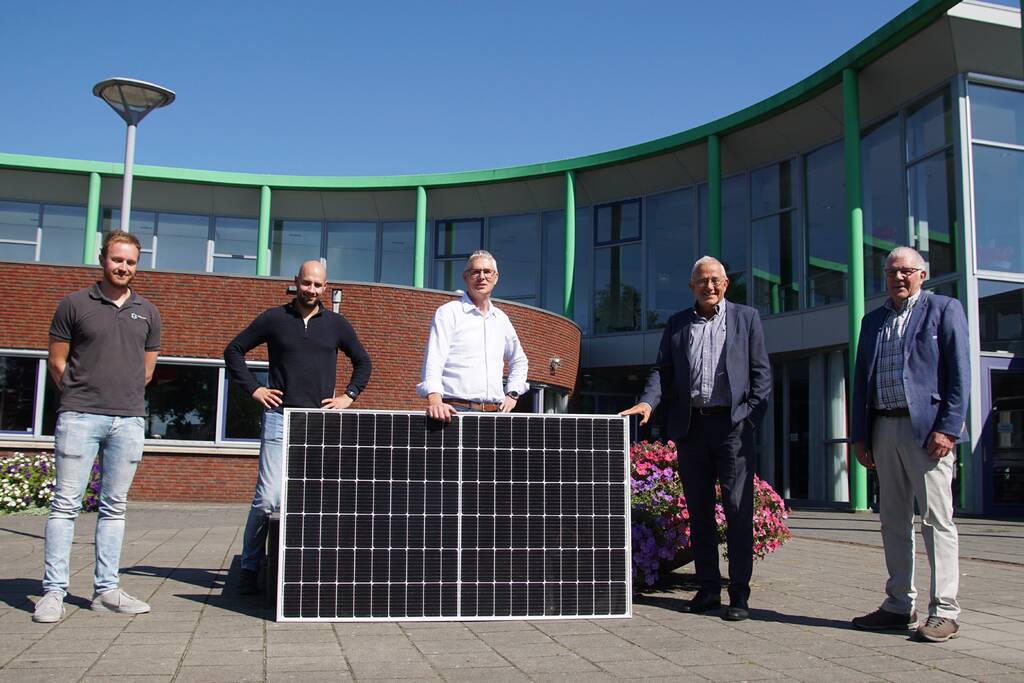 378 zonnepanelen op Kulturhus 'De Talter' in gebruik genomen