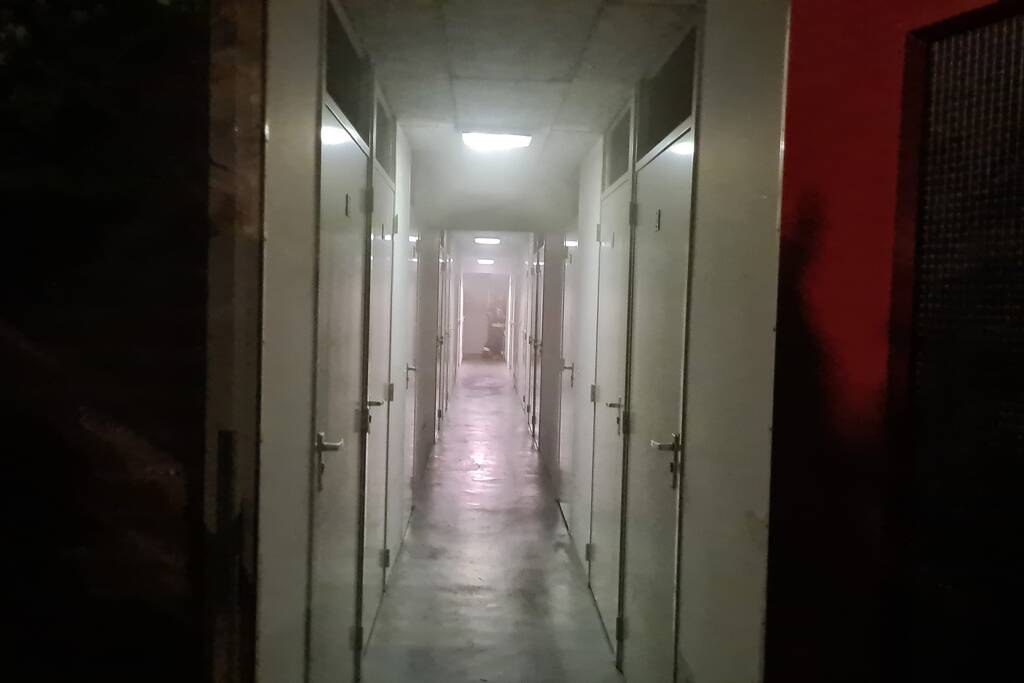 Flinke brand in kelderbox