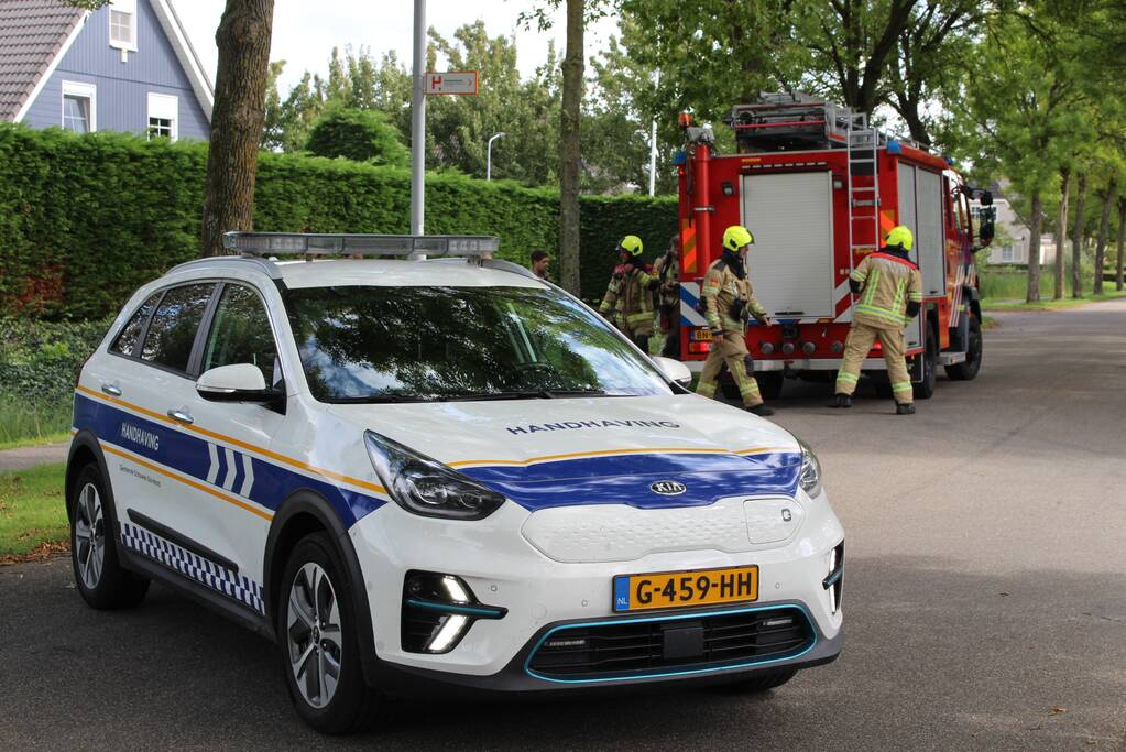Straat afgesloten door zoektocht naar gaslekkage