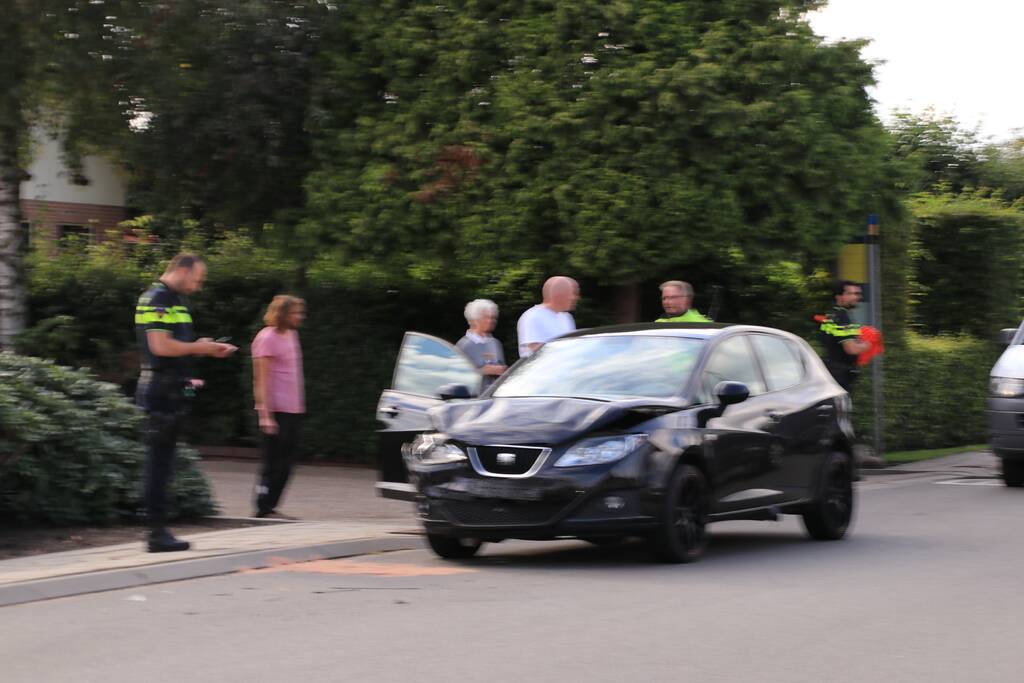 Gewonde bij kop-staart aanrijding