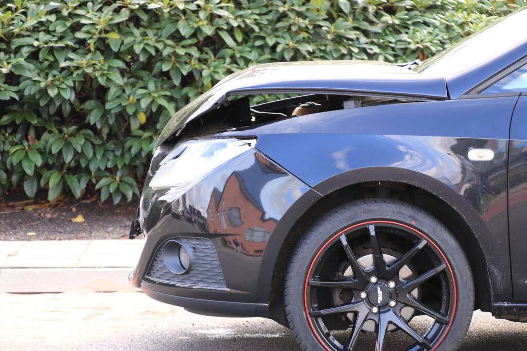 Gewonde bij kop-staart aanrijding